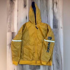 Nike Kids Mustard Yellow Raincoat
